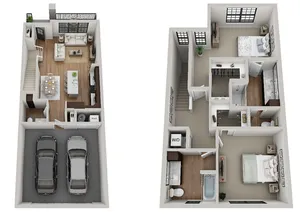 Floor Plan 2T | Arrabelle Apartments | Apartments in Cedarburg, WI