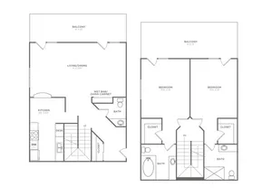 B2WSH | 3x2.5 | 1441 sq ft