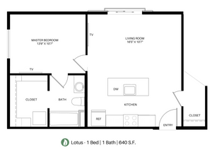 The Lotus Floor Plan Layout