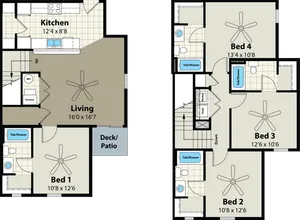 4 Bedroom Floor Plan | Prairie Pointe | Ankeny, Iowa