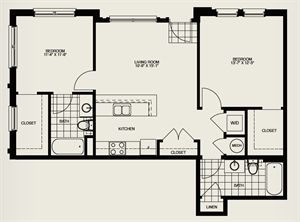 Colony Village B3 Floor Plan