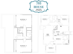 6 Bed House