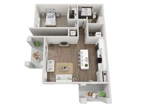 Floor Plan 1D | Seasons at Mount Pleasant | Apartments in Mount Pleasant, WI