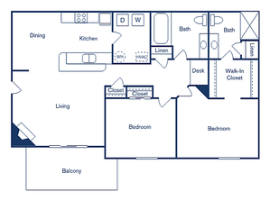2x2   -  1,007 SQ FT