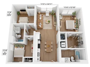 C1 Floor Plan Image