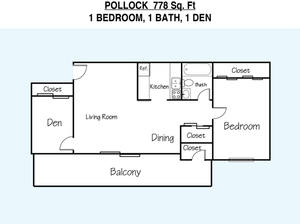 1 Bedroom 1 Bathroom