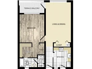 Phase 1 | Ponciana | 1 bedroom, 1 bath