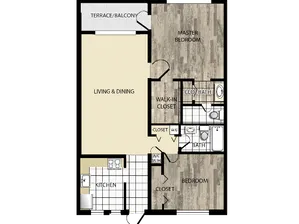 Phase 1 | Jacaranda | 2 bedrooms, 2 bath