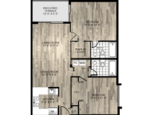 2 Bedrooms, 2 Bathrooms