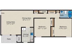 The Pointe at White Marsh (Closed) - Two Bedroom - BP