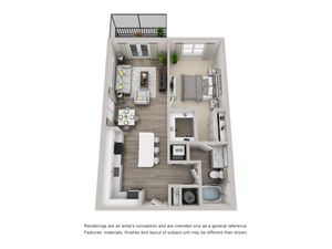 A1 floor plan