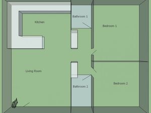 Cornerstone - 2 Bed 2 Bath