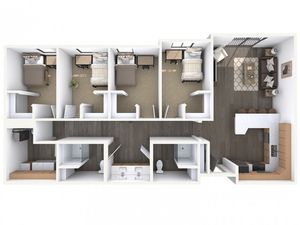 4x2 floorplan map