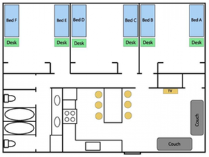 Floor Plan 3x2