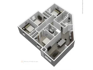 345 Flats - 4x2 Corner