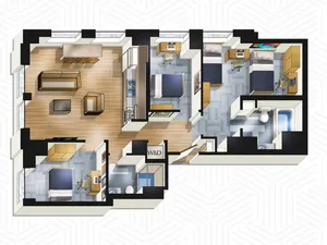 The Buckingham Student Living - 3x2. Floors 3-13