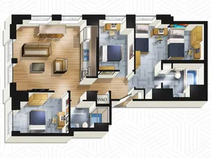 The Buckingham Student Living - 3x2. Floors 19-21