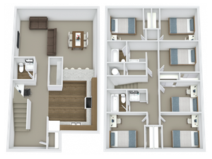 Brookside Village 6x2