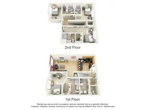 1010 Lofts on Main - 4 Bedroom 4.5 Bath Townhome