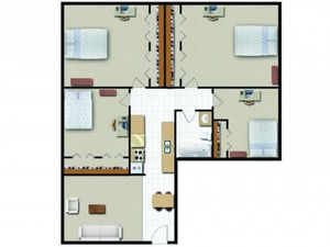 101 Phoenix - 4 Bed 1 Bath