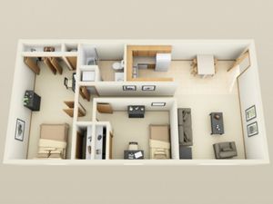 116 W Cherry - 2 Bed 1 Ba