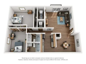 1417, 1415, 1413 Challis (Challis) - 2 Bedroom 2 Bath