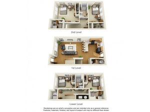 Oaks Luxury Townhomes (71-100) - Townhome 2