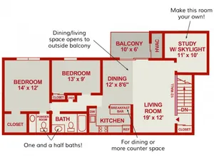 Mill Grove Apartments - Dove