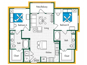 2BR/2BA - B2 A