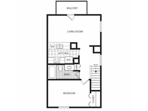 Schafer Square LLC - One Bedroom (Upper)
