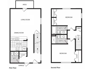 Schafer Square LLC - Two Bedroom Townhome