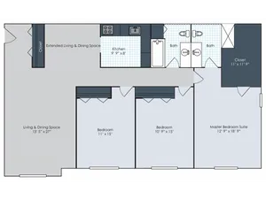 The Oxley - Garden 3 Bedroom