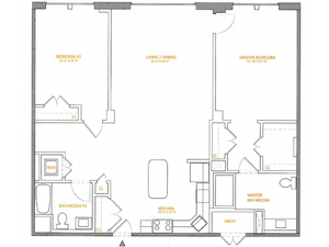 Floor Plan 4 | The Cliffs 4