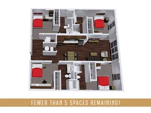 4x4 A Kitchenette