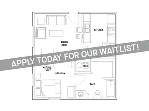 525: 1 Bed - 1 Bath