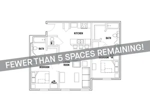 525: 2 Bed - 2 Bath