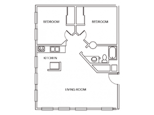 City Lofts on Laclede - 2 - 2BR/2BA