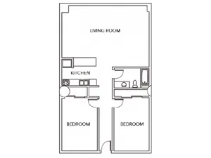 City Lofts on Laclede - 2M - 2BR/1BA