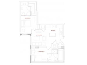 Foundry Lofts - B2-2x2