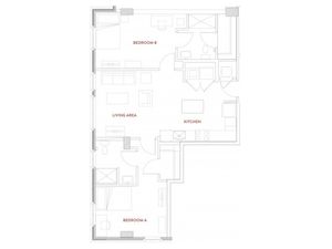 Foundry Lofts - B3b-2x2 Double Occupant