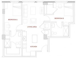 Foundry Lofts - B4-2x2