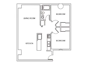City Lofts on Laclede - 2b - 2BR/1BA