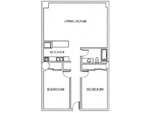 City Lofts on Laclede - 2h - 2BR/1BA