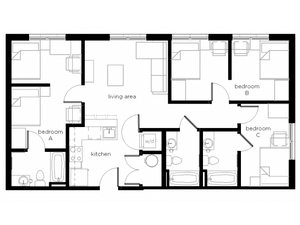 The Metropolitan State College - The Chelsea - 3BR x 3BA