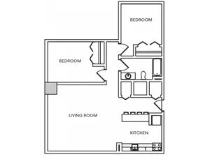 City Lofts on Laclede - 2e - 2BR/1BA