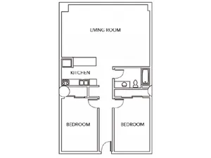 City Lofts on Laclede - 2d - 2BR/1BA