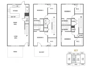 The Station State College - Lumpkin B Furnished-4x4.5