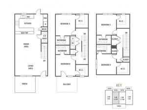 The Station State College - Milledge 4 Furnished-4x4.5