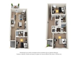 The Retreat on Milledge - Oakview - 3x3.5