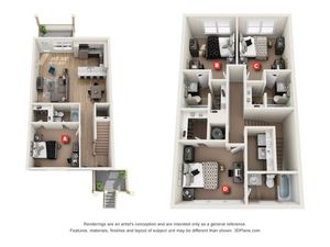 The Retreat East - The Keys Townhome - 4x4